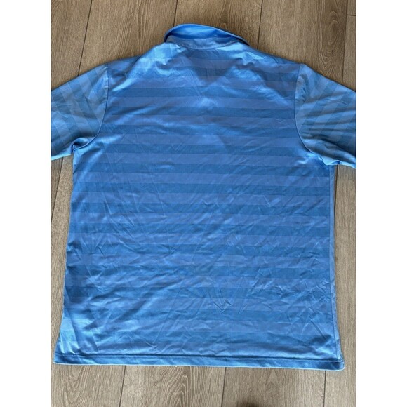 Adidas Golf Polo Mens Size XL Climacool Blue Preppy Athletic Golf Shirt - Picture 8 of 8